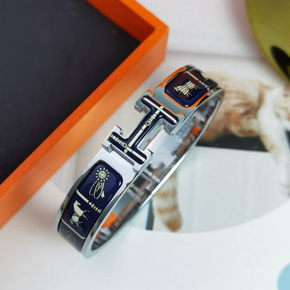 [Bling Jewelrys ]H COUVERTURES DARK BLUE BRACELET