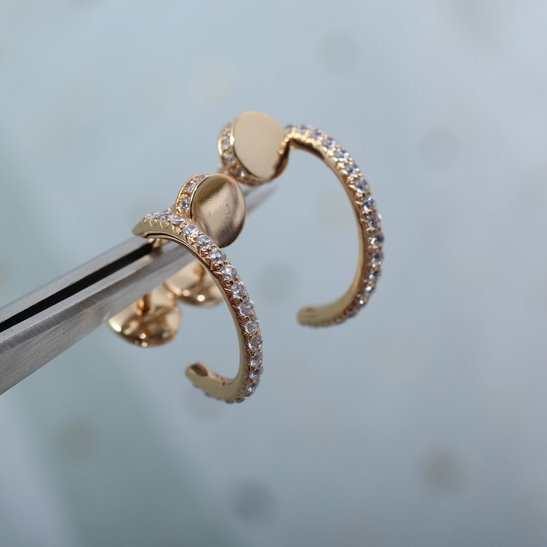 {"[Bling Jewelrys ]JUSTE EARRINGS 12.75MM PINK GOLD DIAMOND": "[Bling Jewelrys] ジュスト イヤリング 12.75mm ピンクゴールド ダイヤモンド"}
