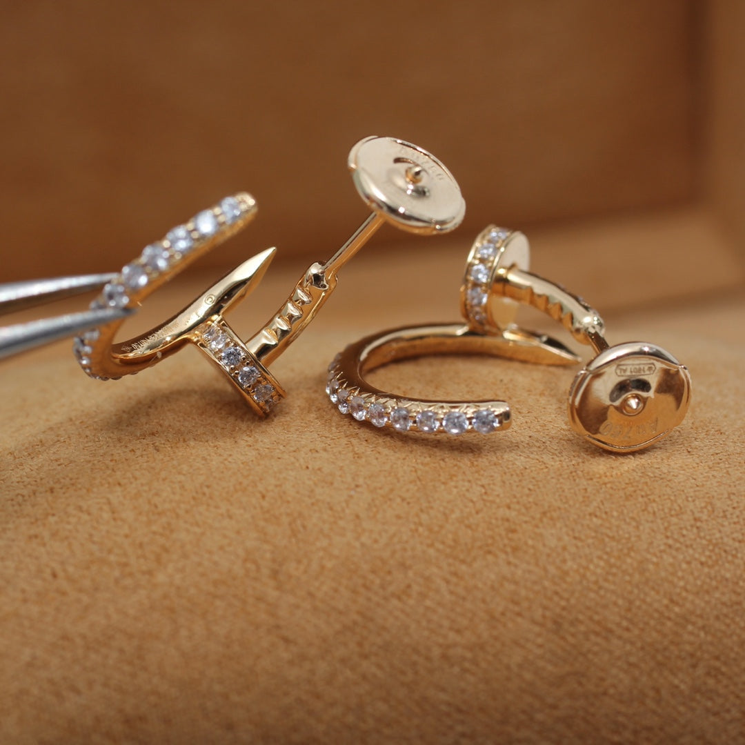 {"[Bling Jewelrys ]JUSTE EARRINGS 12.75MM PINK GOLD DIAMOND": "[Bling Jewelrys] ジュスト イヤリング 12.75mm ピンクゴールド ダイヤモンド"}