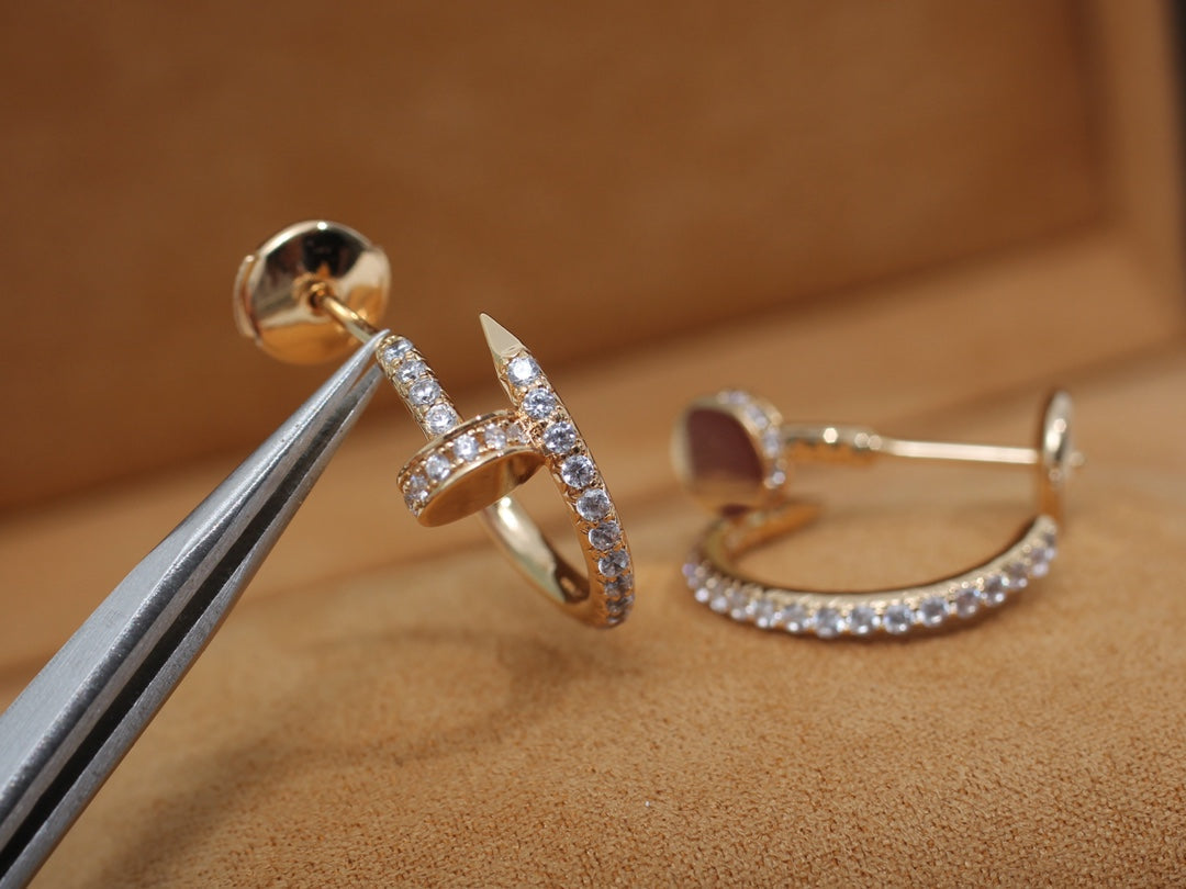 {"[Bling Jewelrys ]JUSTE EARRINGS 12.75MM PINK GOLD DIAMOND": "[Bling Jewelrys] ジュスト イヤリング 12.75mm ピンクゴールド ダイヤモンド"}