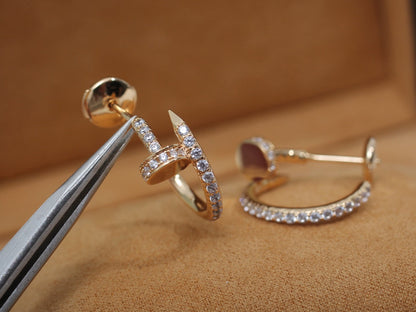 {"[Bling Jewelrys ]JUSTE EARRINGS 12.75MM PINK GOLD DIAMOND": "[Bling Jewelrys] ジュスト イヤリング 12.75mm ピンクゴールド ダイヤモンド"}