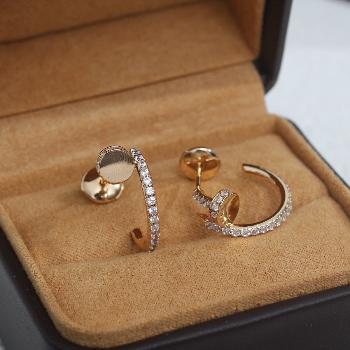 {"[Bling Jewelrys ]JUSTE EARRINGS 12.75MM PINK GOLD DIAMOND": "[Bling Jewelrys] ジュスト イヤリング 12.75mm ピンクゴールド ダイヤモンド"}