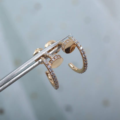{"[Bling Jewelrys ]JUSTE EARRINGS 12.75MM PINK GOLD DIAMOND": "[Bling Jewelrys] ジュスト イヤリング 12.75mm ピンクゴールド ダイヤモンド"}