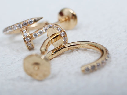 {"[Bling Jewelrys ]JUSTE EARRINGS 12.75MM PINK GOLD DIAMOND": "[Bling Jewelrys] ジュスト イヤリング 12.75mm ピンクゴールド ダイヤモンド"}
