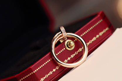 [Bling Jewelrys ]JUSTE RING 2.65MM PINK GOLD DIAMOND