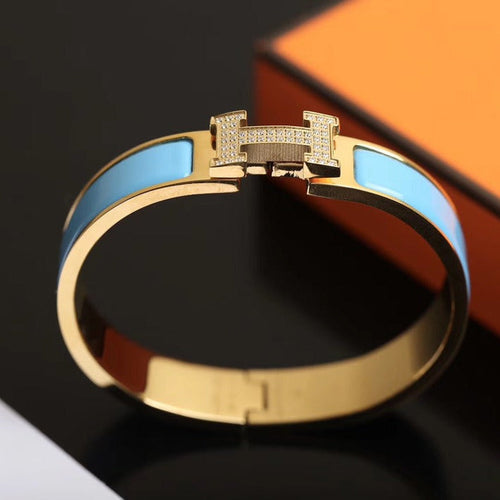 [Bling Jewelrys ]H CLOUD BLUE BRACELET GOLD DIAMOND