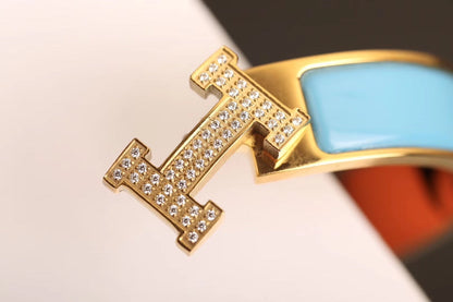 [Bling Jewelrys ]H CLOUD BLUE BRACELET GOLD DIAMOND
