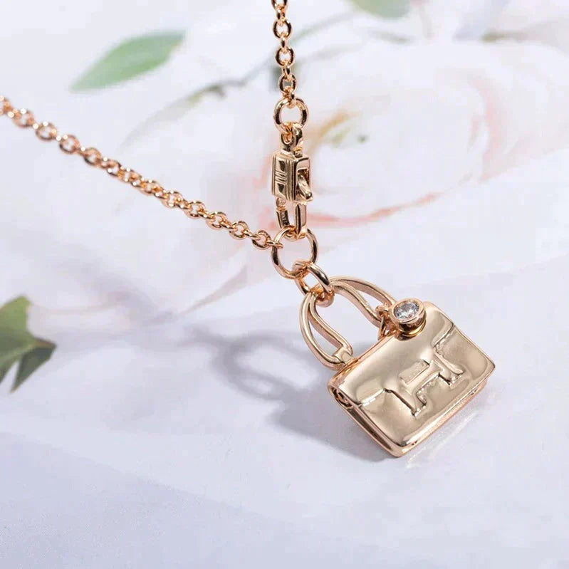 [Bling Jewelry] アミュレット ペンダント ローズゴールド ネックレス