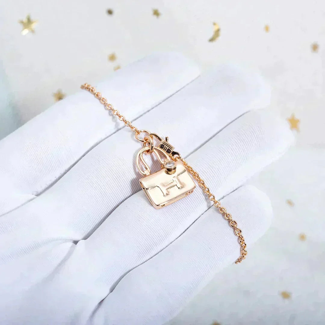 [Bling Jewelry] アミュレット ペンダント ローズゴールド ネックレス