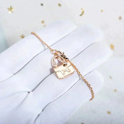 [Bling Jewelry] アミュレット ペンダント ローズゴールド ネックレス