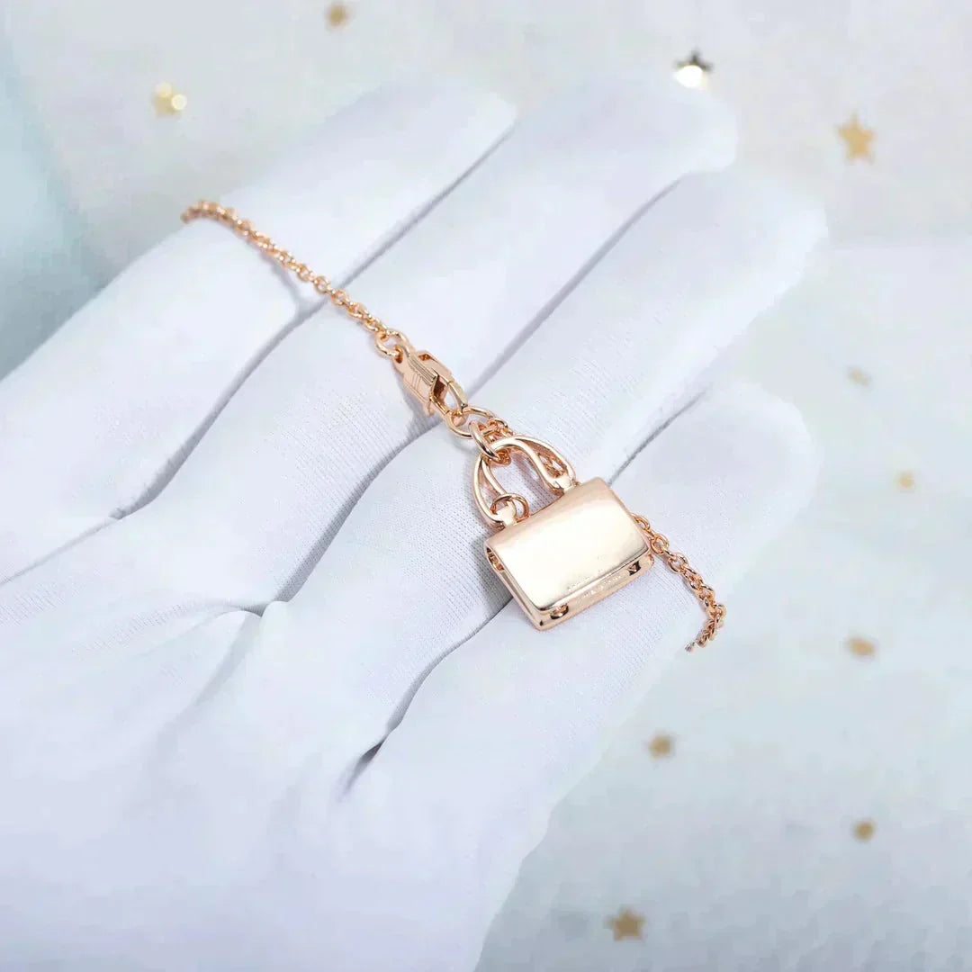 [Bling Jewelry] アミュレット ペンダント ローズゴールド ネックレス