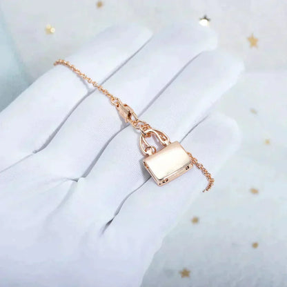 [Bling Jewelry] アミュレット ペンダント ローズゴールド ネックレス