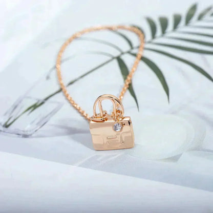 [Bling Jewelry] アミュレット ペンダント ローズゴールド ネックレス