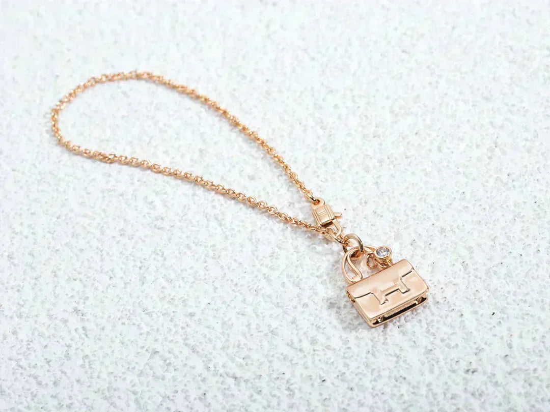 [Bling Jewelry] アミュレット ペンダント ローズゴールド ネックレス