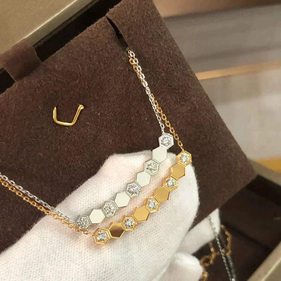 [Bling Jewelrys ]BEE LOVE NECKLACE DIAMOND