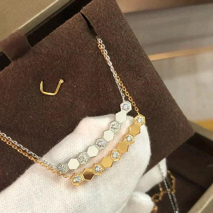 [Bling Jewelrys ]BEE LOVE NECKLACE DIAMOND