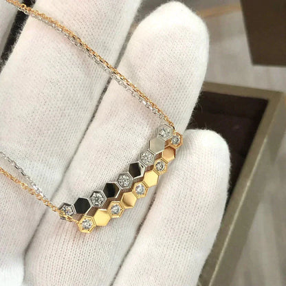 [Bling Jewelrys ]BEE LOVE NECKLACE DIAMOND