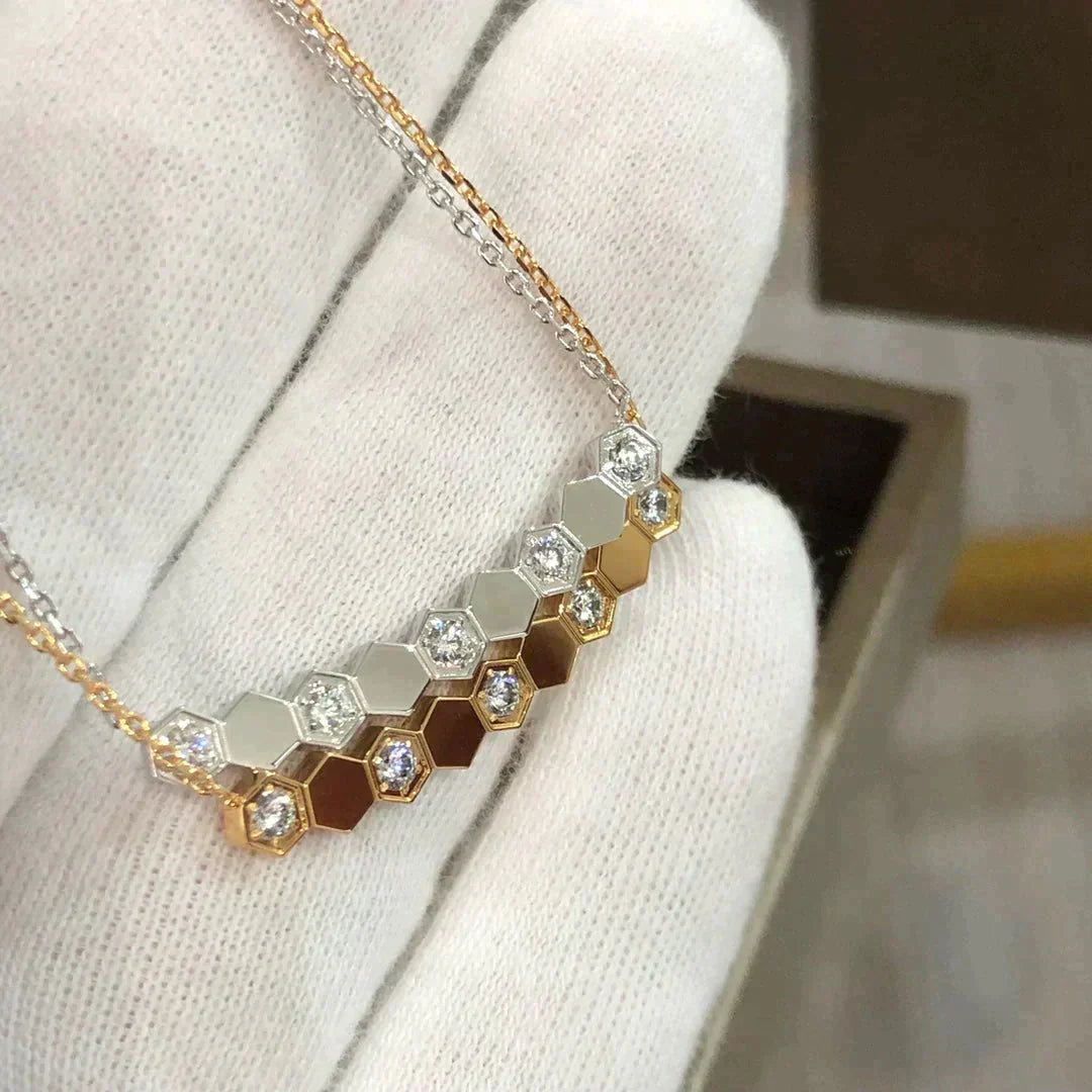 [Bling Jewelrys ]BEE LOVE NECKLACE DIAMOND