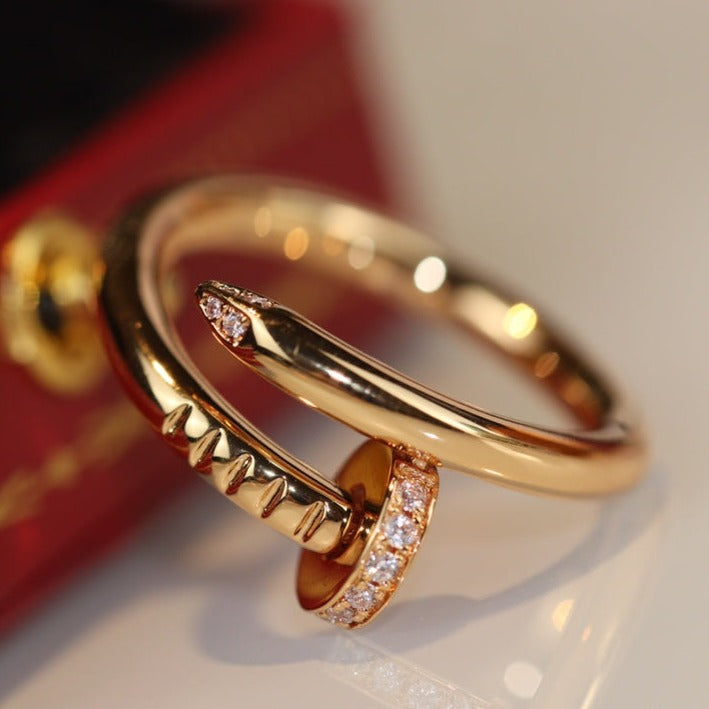 [Bling Jewelrys ]JUSTE RING 2.65MM GOLD DIAMOND
