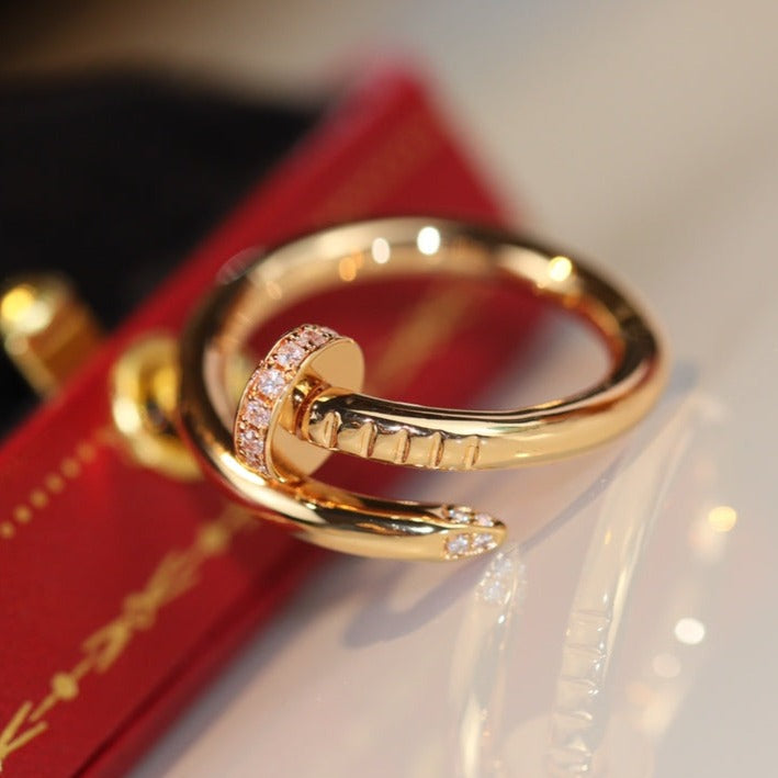 [Bling Jewelrys ]JUSTE RING 2.65MM GOLD DIAMOND