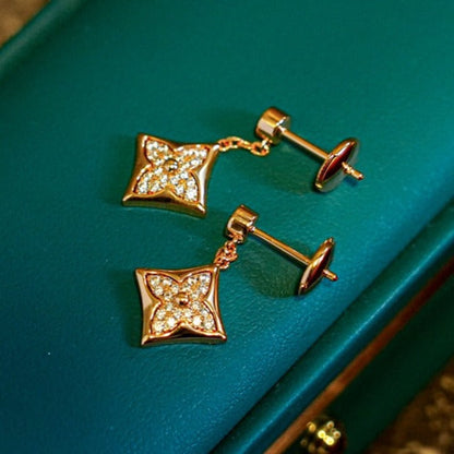 [Bling Jewelrys ]STAR DIAMONDS EARRINGS GOLD