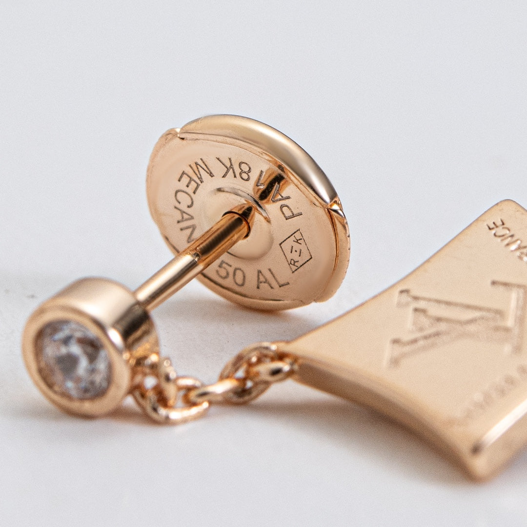 [Bling Jewelrys ]STAR DIAMONDS EARRINGS GOLD