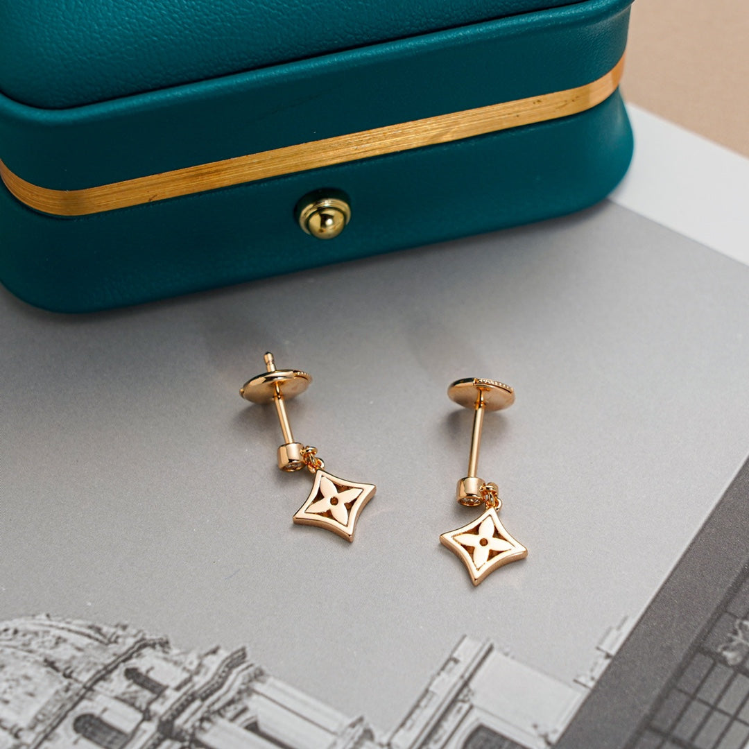 [Bling Jewelrys ]STAR EARRINGS GOLD