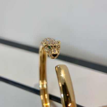 [Bling Jewelrys] PANTHERE GOLD DIAMANT-OFFENARMBAND