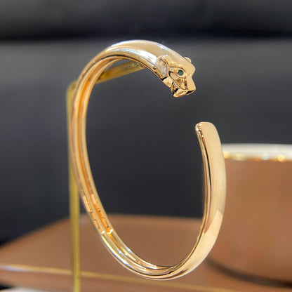 {"Bling Jewelrys": "PANTHÈRE GOLD OFFENES ARMBAND"}