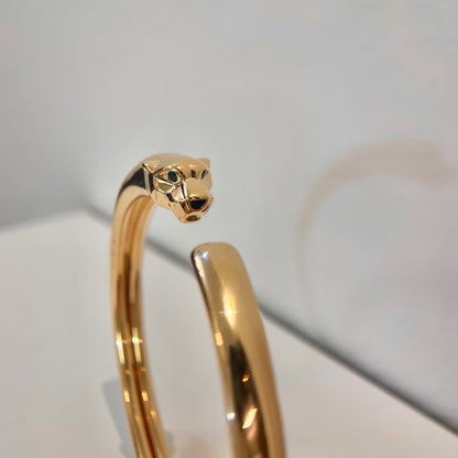 {"Bling Jewelrys": "PANTHÈRE GOLD OFFENES ARMBAND"}