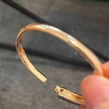 {"Bling Jewelrys": "PANTHÈRE GOLD OFFENES ARMBAND"}