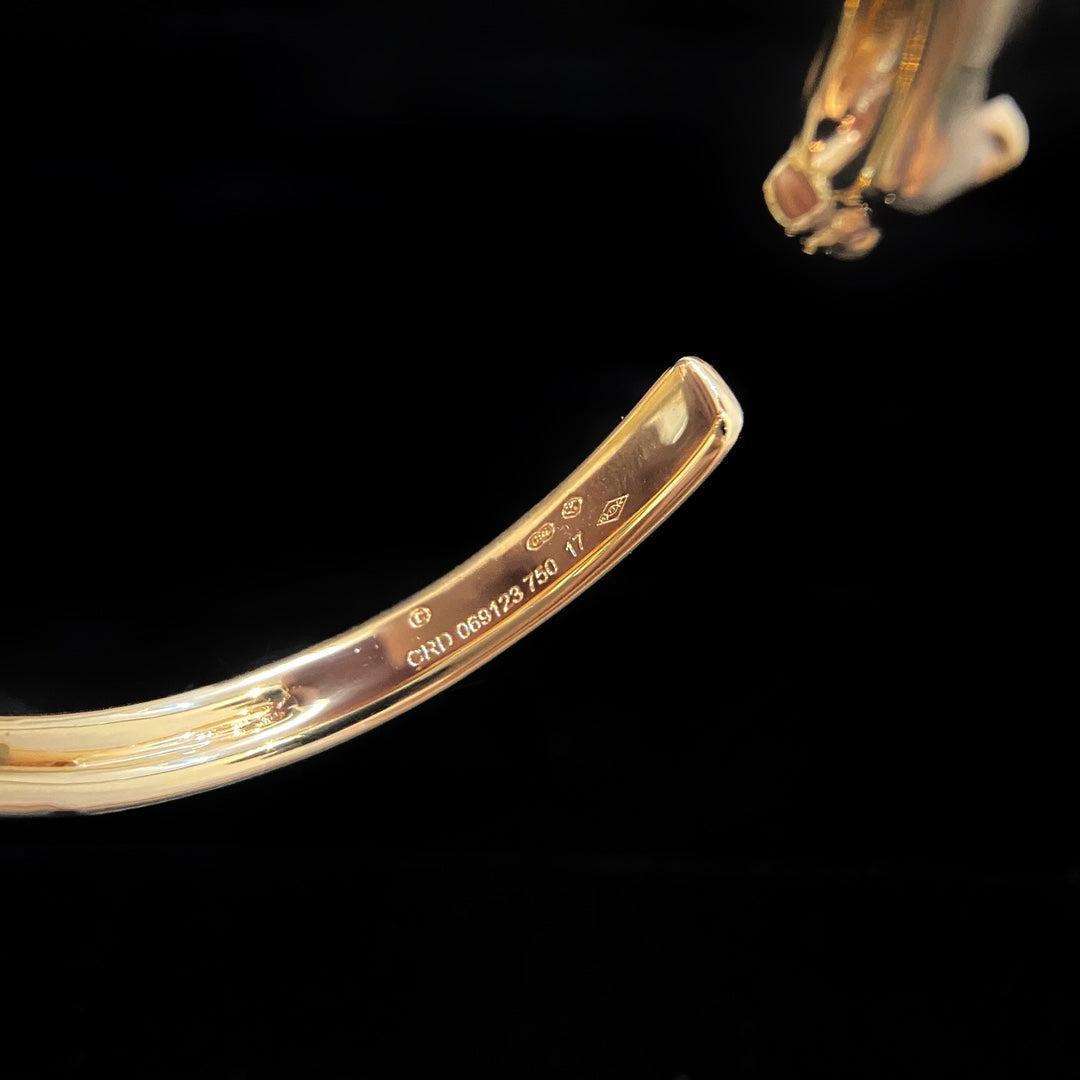 {"Bling Jewelrys": "PANTHÈRE GOLD OFFENES ARMBAND"}