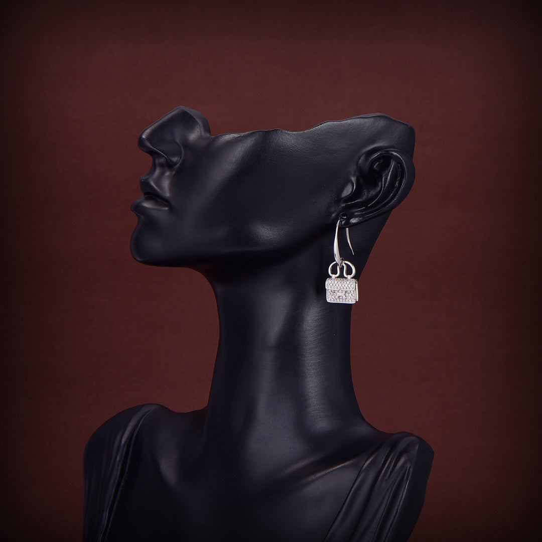 [Bling Jewelrys ]KELLY DIAMOND EARRINGS