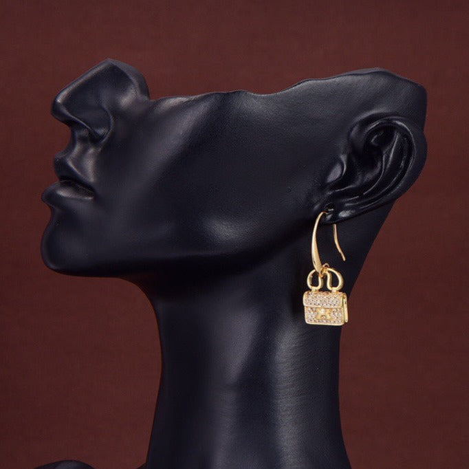 [Bling Jewelrys ]KELLY DIAMOND EARRINGS