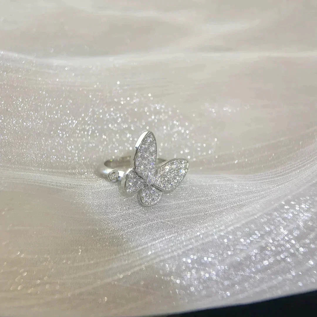 [Bling Jewelrys ]BUTTERFLY DIAMOND RING