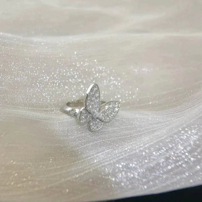 [Bling Jewelrys ]BUTTERFLY DIAMOND RING