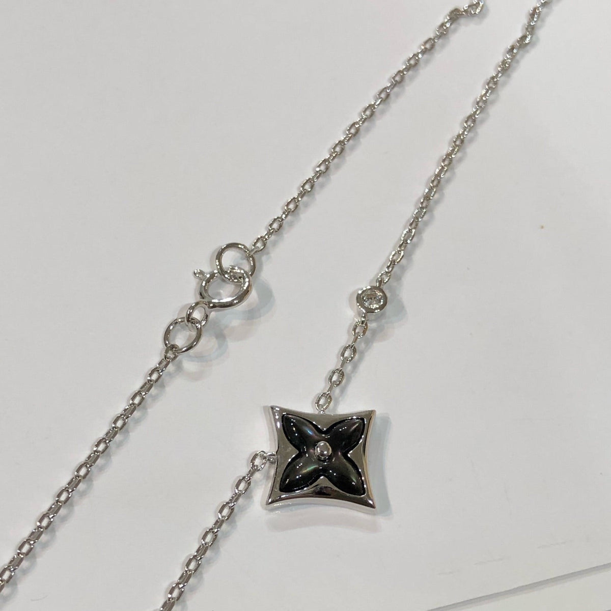 [Bling Jewelrys ]STAR BLACK MOP NECKLACE