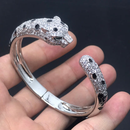 [Bling Jewelrys ]PANTHERE BIG BRACELET DIAMONDS