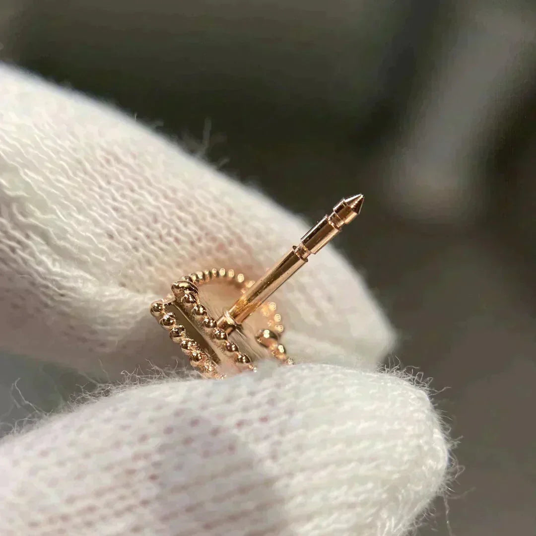 [Bling Jewelry] HERZ-OHRSTECKER AUS KARNEOL