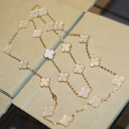 {
"Bling Jewelrys ": "ブリングジュエリー",
"CLOVER 20 MOTIFS WHITE MOP NECKLACE": "クローバー 20モチーフ ホワイトマザーオブパール ネックレス"
}