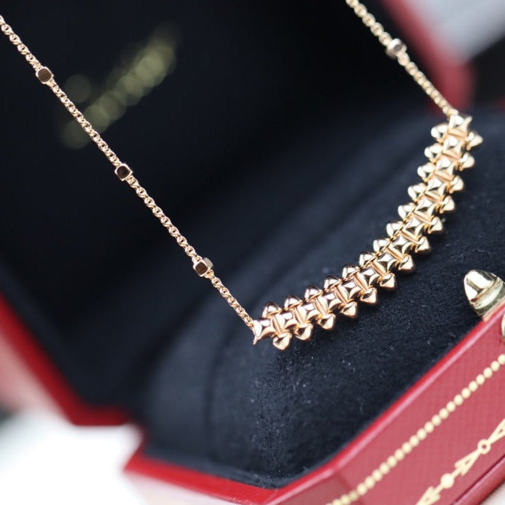 [Bling Jewelrys] CLASH HALSKETTE IN ROSÉGOLD