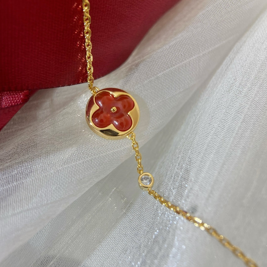 [Bling Jewelrys ]SUN PEDANT CARNELIAN BRACELET