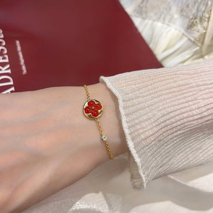 [Bling Jewelrys ]SUN PEDANT CARNELIAN BRACELET
