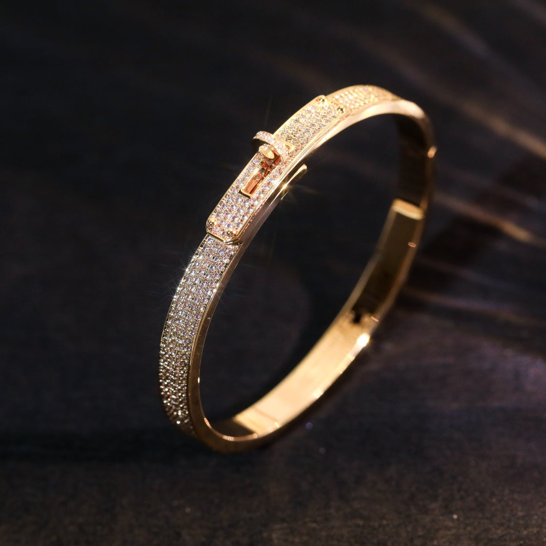 [Bling Jewelrys ]KELLY BRACELET DIAMOND PAVED