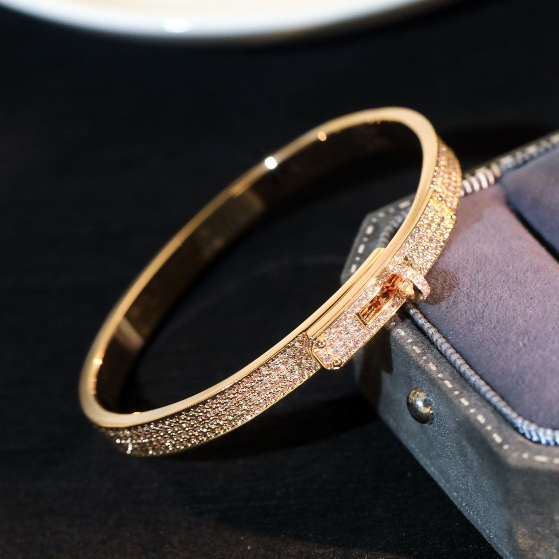 [Bling Jewelrys ]KELLY BRACELET DIAMOND PAVED