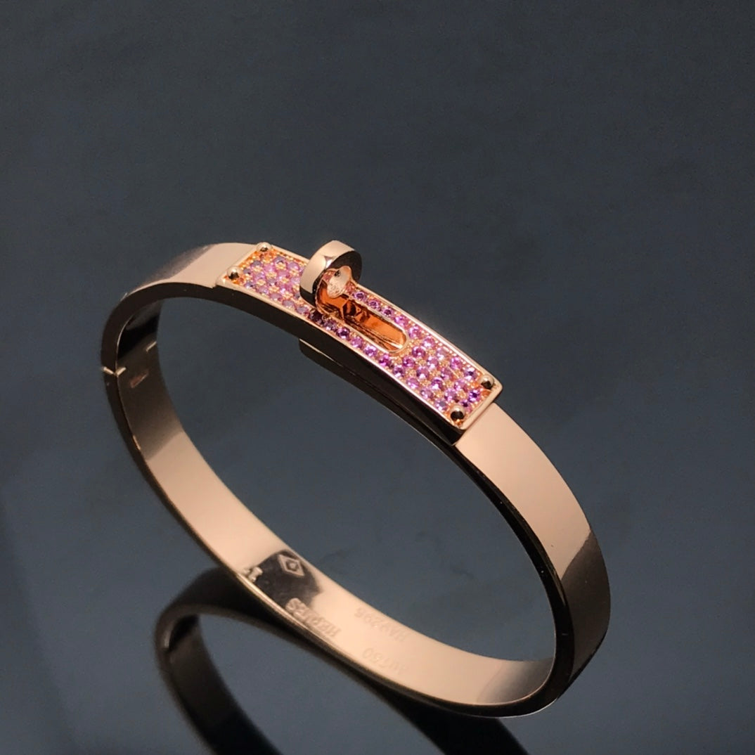 [Bling Jewelrys ]KELLY BRACELET PINK DIAMOND