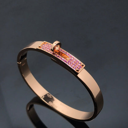 [Bling Jewelrys ]KELLY BRACELET PINK DIAMOND