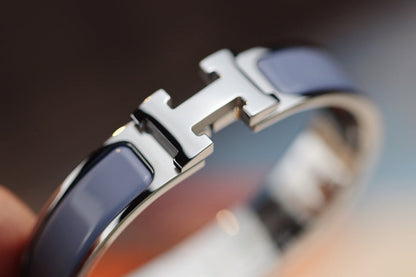 [Bling Jewelrys ]Hブレスレット 12mm ブルーグレー