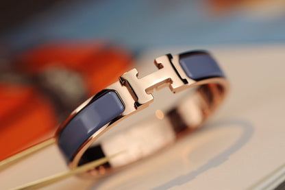[Bling Jewelrys ]Hブレスレット 12mm ブルーグレー