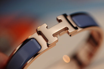[Bling Jewelrys ]Hブレスレット 12mm ブルーグレー